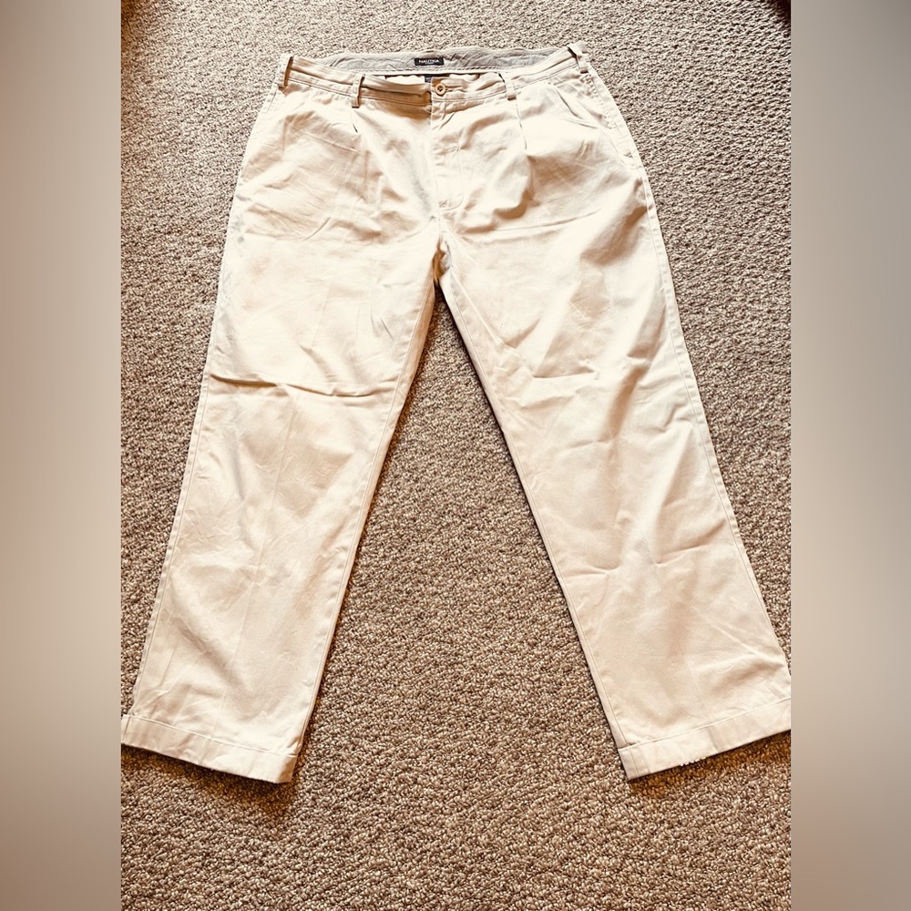 Nautica Men's Cream Chinos